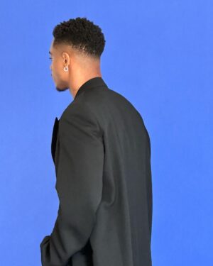 Keith Powers Instagram - Balenciaga FW/24 🖤

@marcoaroman 
@jasonbolden 
@eliven.q