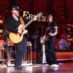 Keith Urban Instagram – Ernest (and the band !!!): what a blast jammin on “Slow Dancing in a Burning Room” last night w/ y’all – AND at the Ryman !! A special night E – it must’ve been the full moon.
He’s also just joined the huge lineup for AFTH 8 next Tuesday at Bridgestone benefitting @countrymusichof… cmon !!!! 🔥 Nashville, Tennessee