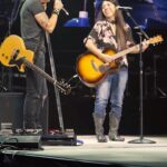 Keith Urban Instagram - I heard about Destiny’s story and it was so inspiring (as was she), and I wanted to give her that opportunity to play a song together while we were in town!! So glad we got to do it…in person…on stage !! In an arena !!!! This is what it’s all about. 🎥 @brenventure Enmarket Arena