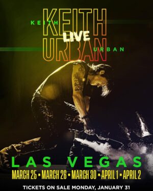 Keith Urban Instagram - VEGAS !!!!! We’re coming BACK to the @colosseumatcp ! See you SO soon 🔥 March 25 - April 2. keithurban.com for all details !!!