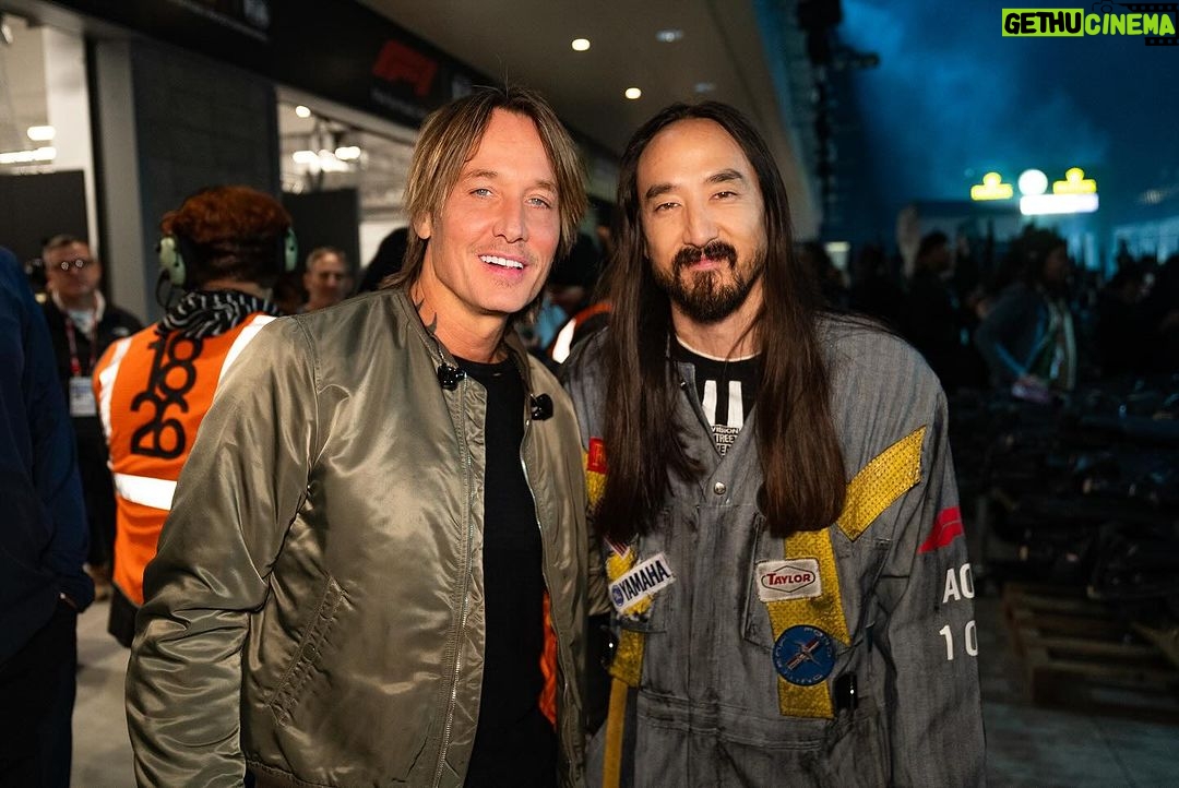 Keith Urban Instagram - F1 Opening Ceremony 🏎️ @f1lasvegas @f1