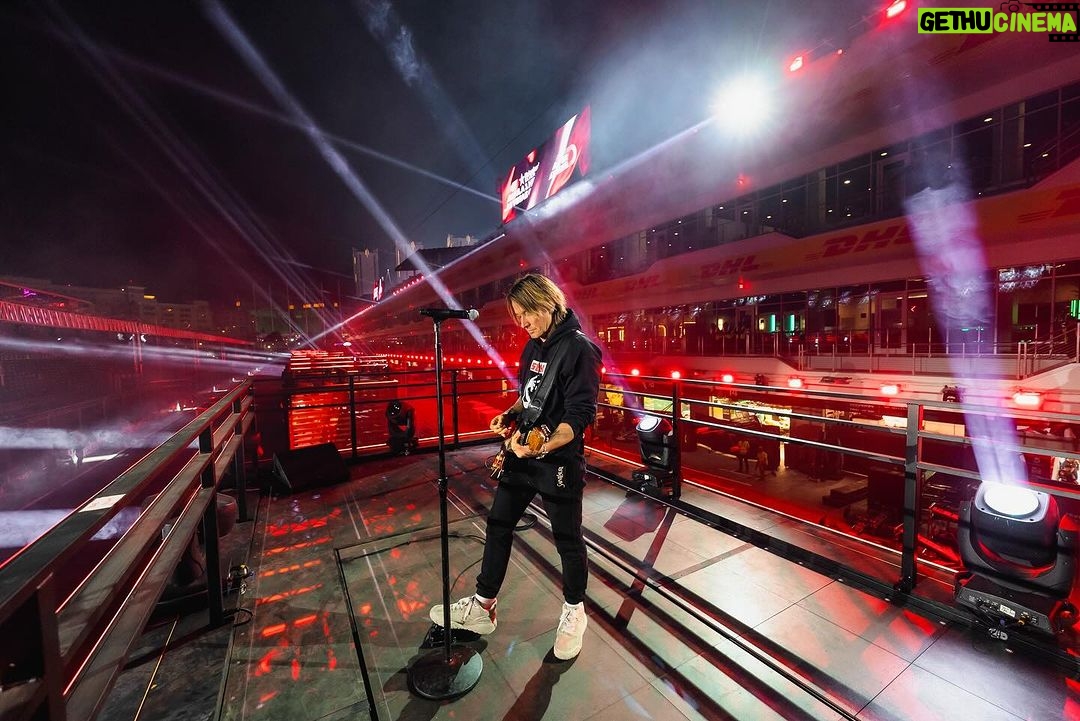 Keith Urban Instagram - F1 Opening Ceremony 🏎️ @f1lasvegas @f1
