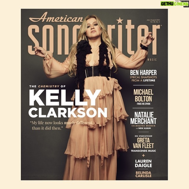 Kelly Clarkson Instagram - I’m in this month’s issue of @AmericanSongwriter talking about the new album and much more. Go check it out! #chemistry