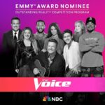 Kelly Clarkson Instagram - Congrats to my #TheVoice family for receiving another nomination at this year's #Emmys 🤩 So well deserved!! 👏🏻