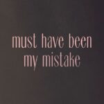 Kelly Clarkson Instagram - swore i heard you say you’d be mine always, oh but it must have been my mistake... Here’s a snippet from “my mistake” from #chemistry out Friday 💔 #mymistake