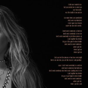 Kelly Clarkson Instagram - "mine / me" are out everywhere tomorrow 🍷💔☀️ here are the lyrics so y'all can learn them before it's out. pre-save it now at the link in bio.