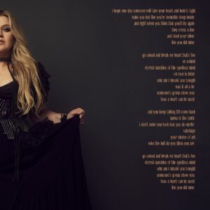 Kelly Clarkson Instagram - "mine / me" are out everywhere tomorrow 🍷💔☀️ here are the lyrics so y'all can learn them before it's out. pre-save it now at the link in bio.