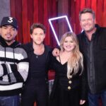 Kelly Clarkson Instagram – Y’all watching the new episode of @NBCTheVoice!? @BlakeShelton @ChanceTheRapper @niallhoran #TheVoice #TeamKelly