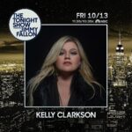 Kelly Clarkson Instagram - I’m performing lighthouse on the Tonight Show @fallontonight, tune in tonight! #lighthouse #chemistry