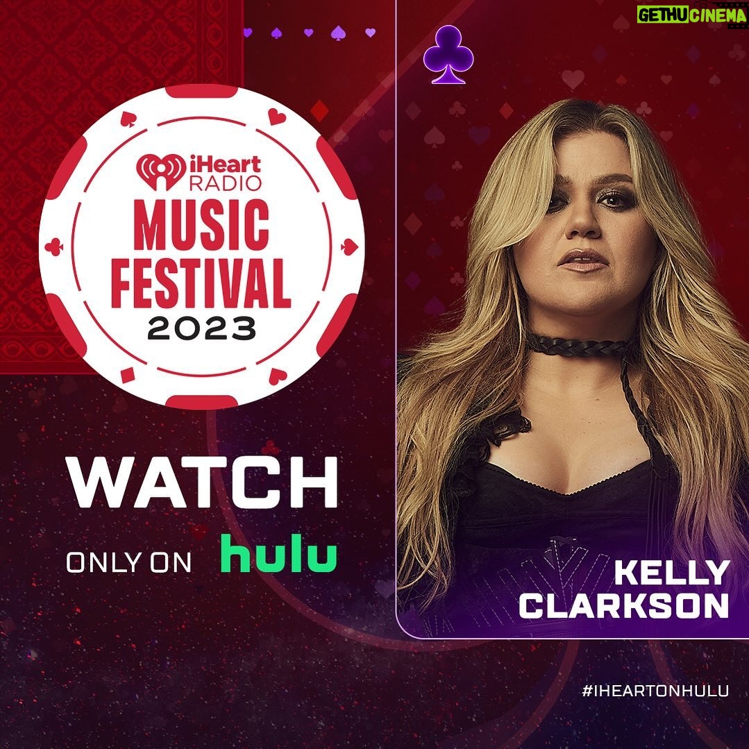 Kelly Clarkson Instagram - Had the best weekend in Vegas at the @iHeartRadio Music Festival! Can’t wait for you to experience it streaming only on @hulu starting now! #iHeartOnHulu
