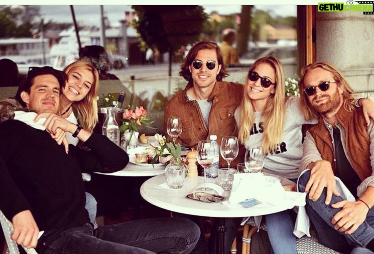 Kelly Rohrbach Instagram - missing my swedes already! ✈ 😘