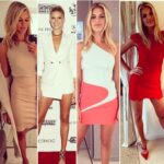 Kelly Rohrbach Instagram - #tbt to @si_swimsuit swim week! @fwrd a HUGE thank you for all my red carpet looks 💄👠👗👛