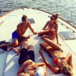 Kelly Rohrbach Instagram - sibling debate...it got heated. 🚣
