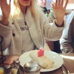 Kelly Rohrbach Instagram - Birthday breakfast burrito at the local diner, living life on the edge 👌🏼