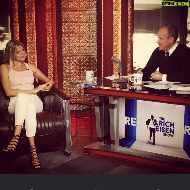 Kelly Rohrbach Instagram - Hmmm, interesting point Rich. Talking sports and @si_swimsuit today on the @richeisen show on @audienceDIRECTV