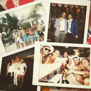 Kelly Rohrbach Instagram - grateful for a week of fun in the sun with my squad! #TurkeyTribe #BahamasMamas🏝🦃💃🏻🕺🏽🐬🙏🏼
