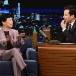 Ken Jeong Instagram – Always a blast on @fallontonight 💜💛 
📷@toddowyoung