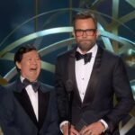 Ken Jeong Instagram – My back still hurts from carrying @JoelMcHale.