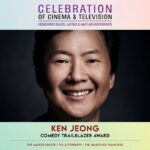 Ken Jeong Instagram - Thank you @CriticsChoice Association! Truly honored. 💛 repost @CriticsChoice Congratulations to @KenJeong on being honored with the "Comedy Trailblazer Award” at the Critics Choice Celebration of Cinema and Television gala honoring Black, Latino & AAPI achievements on December 4th. Official media partner @STARZ. #CCCelebration #CriticsChoice