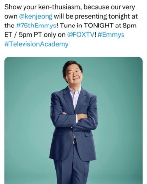 Ken Jeong Instagram - I am Kenough.