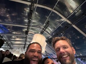 Ken Jeong Instagram - Dude. repost @joelmchale Great time at the #thenightbeforeparty with @anthonyanderson.  @kenjeong was there too.  #mptf
