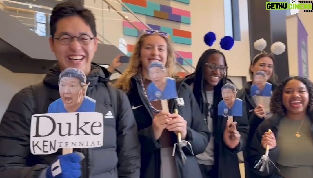 Ken Jeong Instagram - Totally forgot about the #KENtennial!! On my way to the WU, please save some cake for me. 💙💙 #Duke100 #ForeverDuke