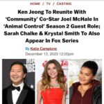 Ken Jeong Instagram – Sorry there’s been a mixup. I called Joel for actual Animal Control because I know he had a similar rat infestation at his home. But I guess I’ll do it.