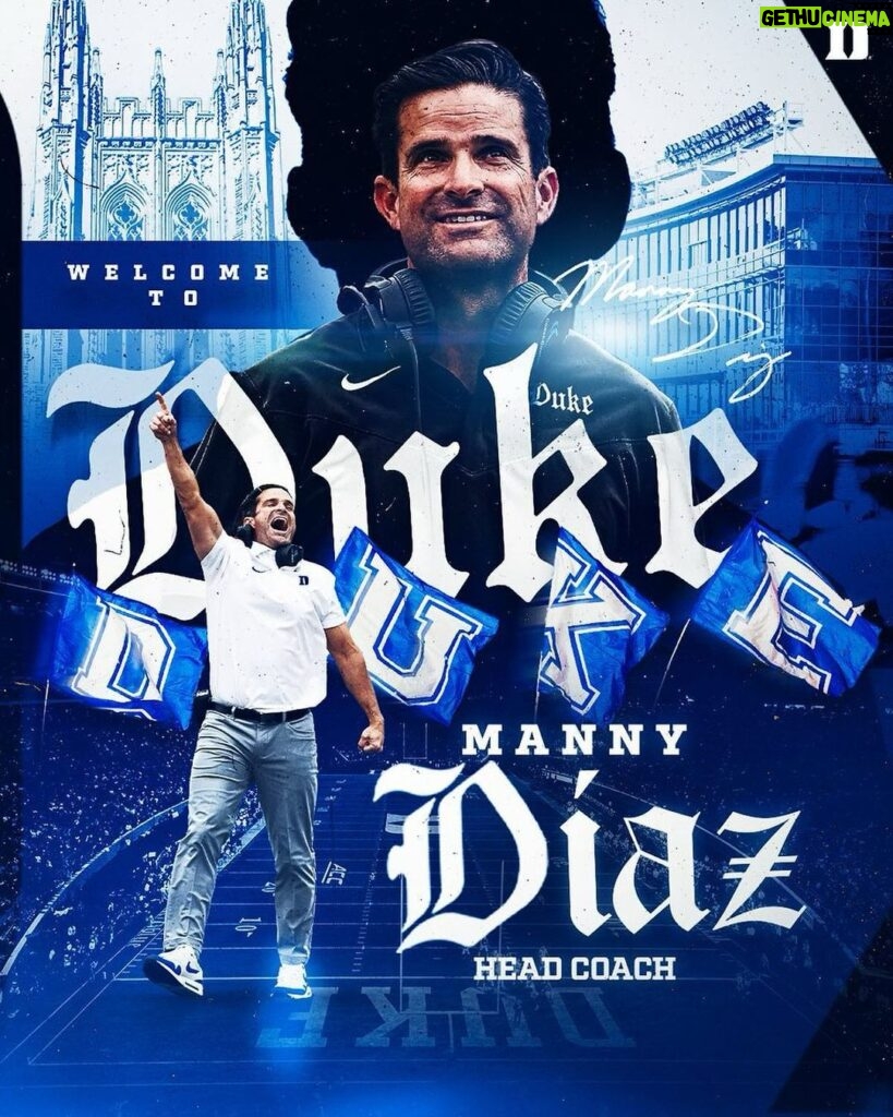 Ken Jeong Instagram - Welcome to Duke, @Coach_MannyDiaz! 💙😈