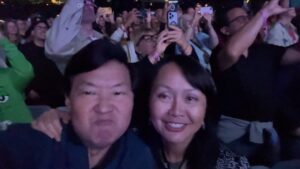 Ken Jeong Instagram - I found Somebody To Love at last week’s Queen concert! ❤️💙💚💛