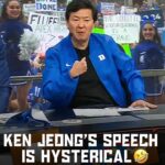 Ken Jeong Instagram - Two things that complete me…my Ho and DUKE 💙😈