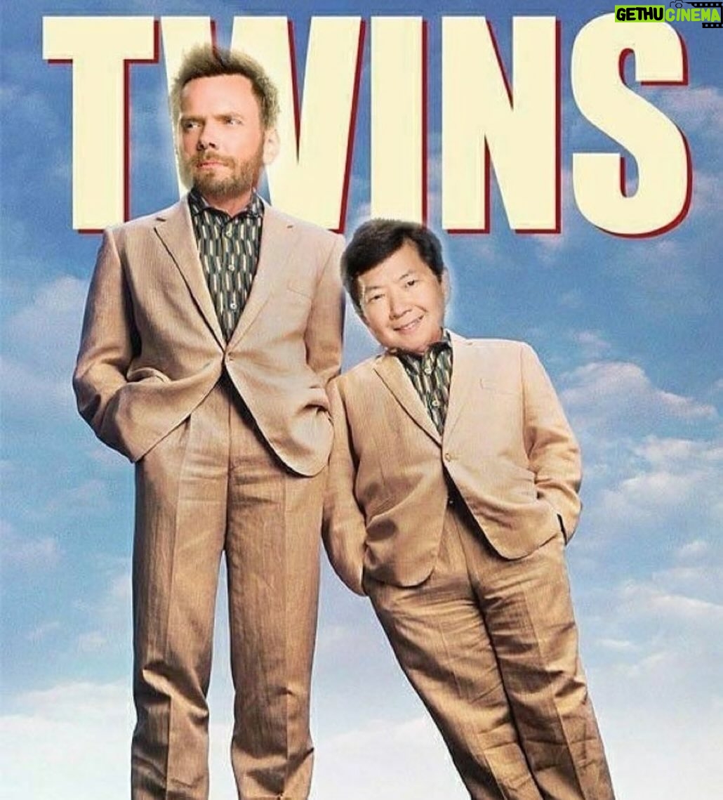 Ken Jeong - 10.5K Likes - A Twin-Tastic #ICanSeeYourVoice TONIGHT with my identical twin @joelmchale guest hosting!!! 💛💜💛💜