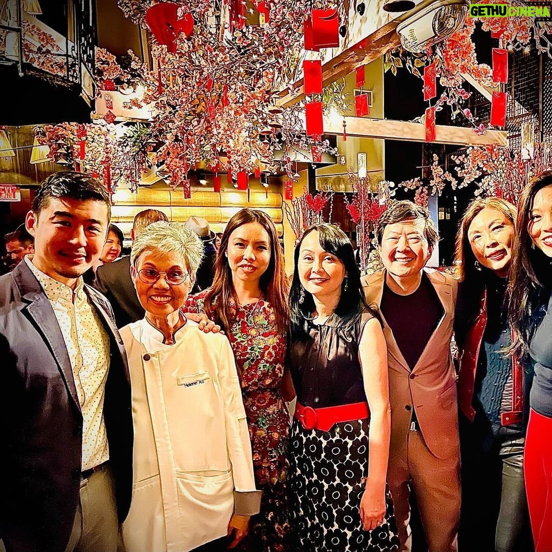 Ken Jeong - 4.2K Likes - repost @tranhojeong Happy Lunar New Year 🧧 of the Dragon! We recently hosted a fundraiser for APM Studio’s podcast The Splendid Table at our favorite restaurant, Crustacean in Beverly Hills. It was a magical evening with Splendid Table host Francis Lam interviewing our dear family friend Chef Helene An. A big thank you to the whole An family including Chef Helene’s daughters Elizabeth, Hannah, Cathy, and Jacqueline for a fabulous event and delicious dinner with new and old friends. Please support American Public Media and listen to The Splendid Table. The recent Happy Lunar New Year episode was fabulous! Photos: 1) Francis Lam, Chef Helene with daughters Jaqueline, Hannah, and Cathy An. 2) Interview 3) Famous crab with garlic noodles 4) Joanne Griffith, Chief Content Officer for APM 5) Conversation with Hannah, Cathy, and Chef Helene An 6) Cathy Kim, my college roommate #splendidtable #apmstudios #crustaceanbeverlyhills