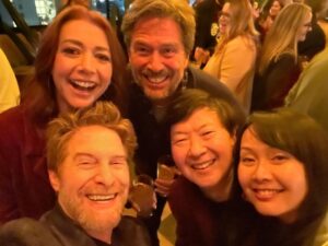 Ken Jeong Instagram - #SethGreenDay #Buffyverse 🧡🤗💜🎂💛🎉