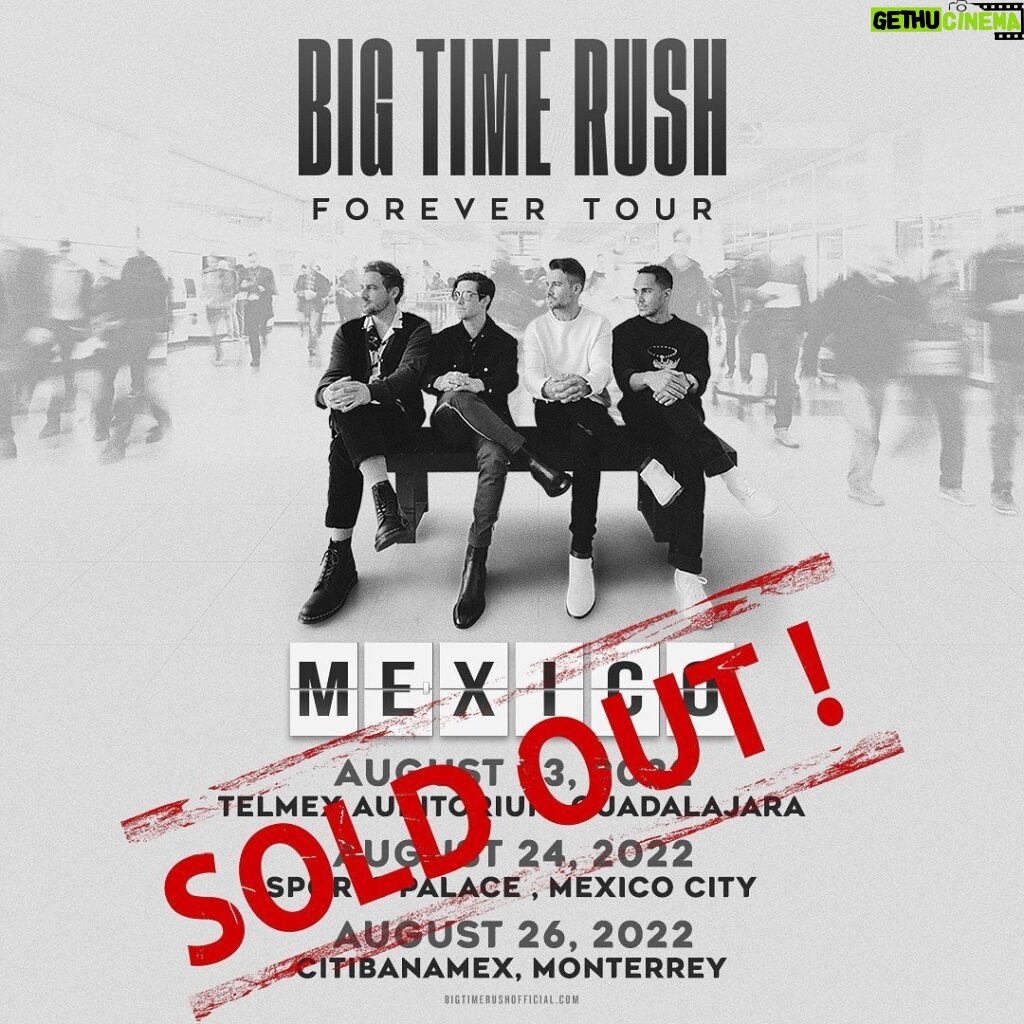 Kendall Schmidt Instagram - Absolutely unbelievable! You sold out all three shows for Mexico on the 1st day! YOU DID THAT. Thank you for all the love. We are so grateful. Te hemos echado de menos! @bigtimerush