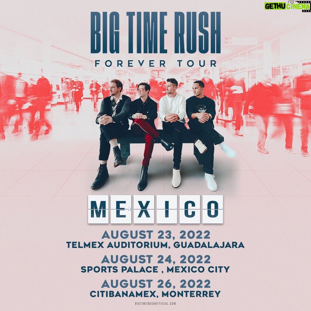 Kendall Schmidt Instagram - ¡Nos vamos a México! Can’t wait to see you again! @bigtimerush