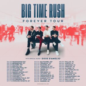 Kendall Schmidt Instagram - Still hard to believe but we’re ready!
Couldn’t be more honored to going on tour again with my @bigtimerush brothers!
Let’s have some fun! 
Presale starts today and Friday is the BIG DAY! Also, so stoked to have @dixiedamelio joining us! Thats a lot of exclamation marks!