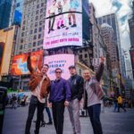 Kendall Schmidt Instagram - Now everyone in times square gets to admire my sweater. Tour goes on sale this Friday! Come hang with us this summer!! Head to BigTimeRushOfficial.com for all the info.