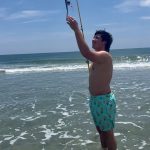 Kendall Vertes Instagram – My beach boy 🏝️🤍 Myrtle Beach, South Carolina