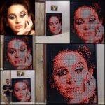 Kenisha Awasthi Instagram – Made this Illusion Pixel Portrait for kenisha.awasthi using 480 3 x 3 Rubik’s Cubes in 6 hours. She’s extremely talented when it comes to Acting, Singing, Song Writing, Dancing and the audio used for this reel is her very own song along with @burangesatish 
She’s also running a reel contest for this song and y’all should definitely participate in the same.
I messaged her about this portrait as an absolute fan boy on my birthday and she was kind enough to reply and agree for this artwork 🥺❤️
.
.
.
#143in23 #1minmusic #kenishaawasthi #djsatish #oyeitsprank #1minutemusic #dancemusic #instagramexclusive #trendingmusic #trendingreels #thetattooedindian