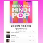 Kenisha Awasthi Instagram - Junoon now featuring on @applemusic 's #breakingpop Editor's Choice Playlist. 💞 Have you added it to your library yet? #kenishaawasthi #indiesinger #indiemusic #contentcreator #trendingaudio #trendingsong #debutsong #originalsingle #originalmusic #applemusic #applemusicplaylist #milestones