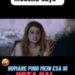 Kenisha Awasthi Instagram - Meeshu says....Humare Pind mein toh aise hi hota ae 😁😜 Aapke pind mein kaise hota hai...? Let me know in the comments below..I will pin the wittiest/funniest 3 ☺ #kenishaawasthi #reeloftheday #indianwebactor #goodbadgirl #sonyliv #streamingnow #bestfortoday #comedic #indianwebseries #comedyseries #forshitzngiggles #funnyreels #reelitin #reelygood #reelstagram #digitalcreatoroftheyear #meeshuchawla #socialmediainfluencer