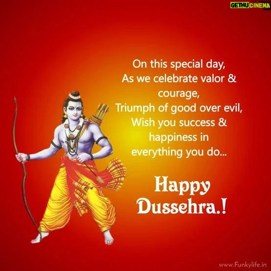 Kenisha Awasthi Instagram - Happy Dussera to all . Triumph over not just the evil within but also the evil around - sometimes you see evil raise its ugly head in the form of naysayers,sometimes in gossipy relatives,sometimes in secretly envious friends and other times in toxic significant others- cut them off, wipe them out of your lives,rise above them all- triumph within and outside. To eradicate evil is but an act of justice. 🙏❤ #happydussehra #dussehra2022 #winoverevil #victorylap #wholeyeararound