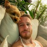 Kerem Bürsin Instagram - A man and his dog 🐾🕶️🤘🏻 #hector