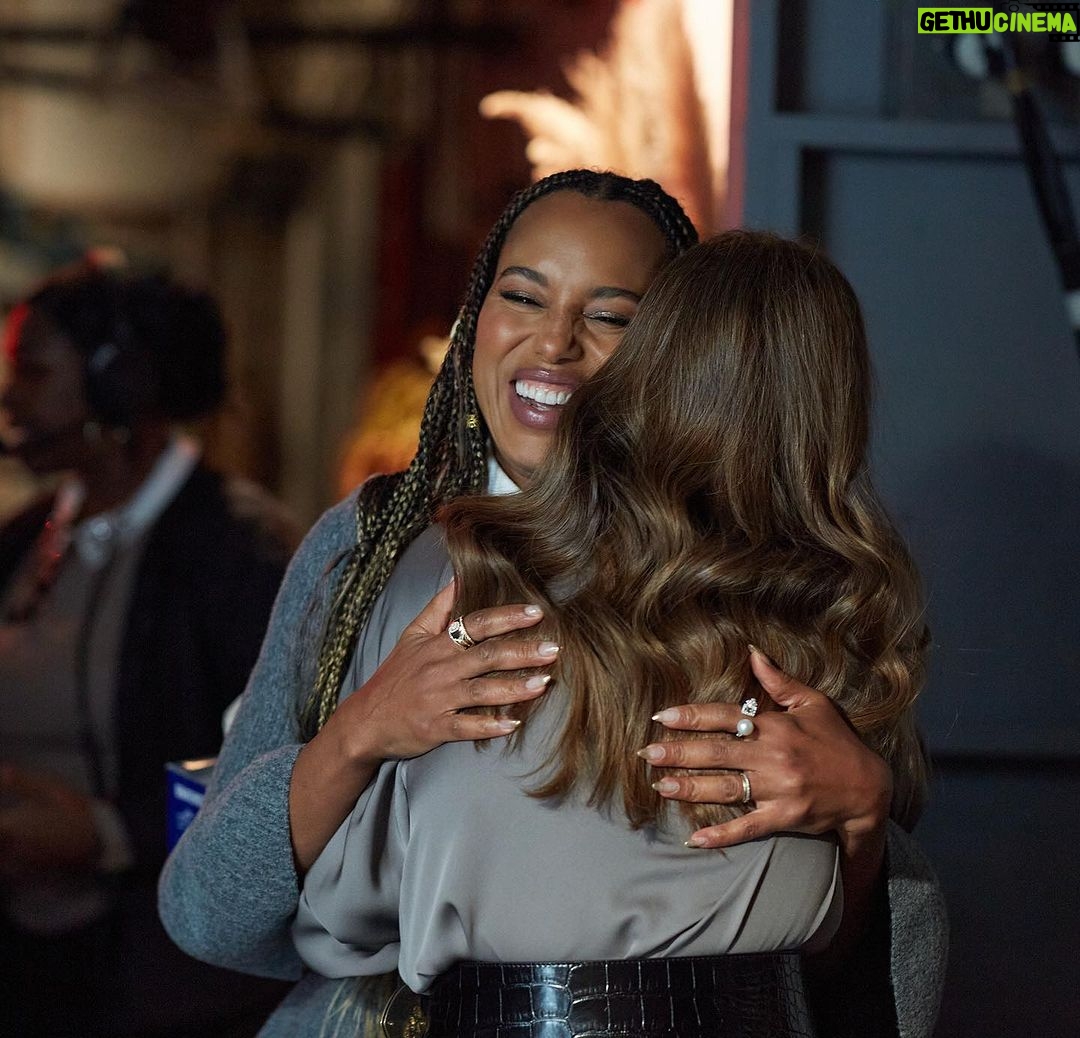 Kerry Washington Instagram - All you need is love and I LOVE ME SOME @drewbarrymore ❤️ 💛 THANK YOU @drewbarrymoreSHOW for having me on to chat about #ThickerThanWater!!!!! Link in bio to watch!!!! 🙏🏾