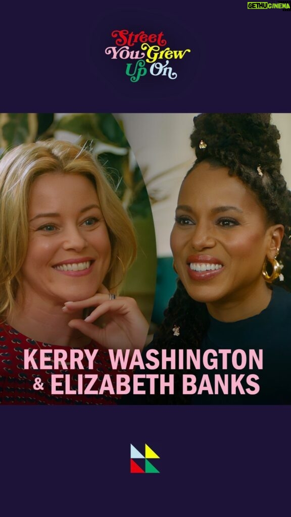 Kerry Washington Instagram - Thank you to the Brown Street Crew for bringing us the amazing @elizabethbanks! New episode of #StreetYouGrewUpOn is out now!