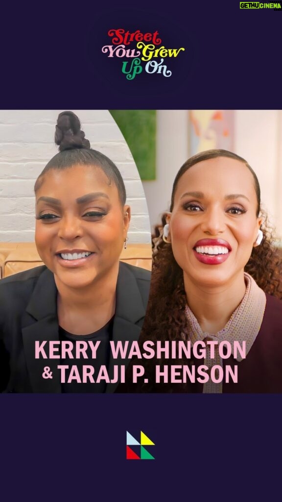 Kerry Washington Instagram - @tarajiphenson is dropping gems on #StreetYouGrewUpOn and we’re taking notes ✍🏽Watch now on our YouTube channel! We’re partnering with @walmart’s Black and Unlimited program to bring you some special episodes 🙌🏾 #WalmartPartner