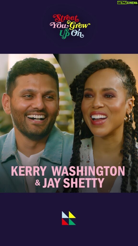 Kerry Washington Instagram - Listening to your inner voice can be jarring at first, but we’re grateful @jayshetty did 🥹 New episode with legendary Jay Shetty out now! #StreetYouGrewUpOn