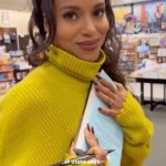 Kerry Washington Instagram - 🥹 #ThickerthanWater available now 💙🌊 Barnes And Noble