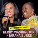 Kerry Washington Instagram – SURPRISE #StreetYouGrewUpOn fans!!!! The Boogie Down Bronx is a huge part of who I am. And I talk a lot about growing up there in #ThickerThanWater so I couldn’t be on this tour stop (so close to the street I grew up on) without talking about these Bronx streets. And who better to interview me than our season one guest, and fellow BX native @taranajaneen. The @kipsbaybgc is, in a lot of ways, where my once upon a time began. It’s where I discovered acting, met amazing friends and learned life lessons that are still deeply engrained in me today. I’m so excited to share this special LIVE episode of #StreetYouGrewUpOn with you all to kick off this season. Link in bio to watch!!!!!!