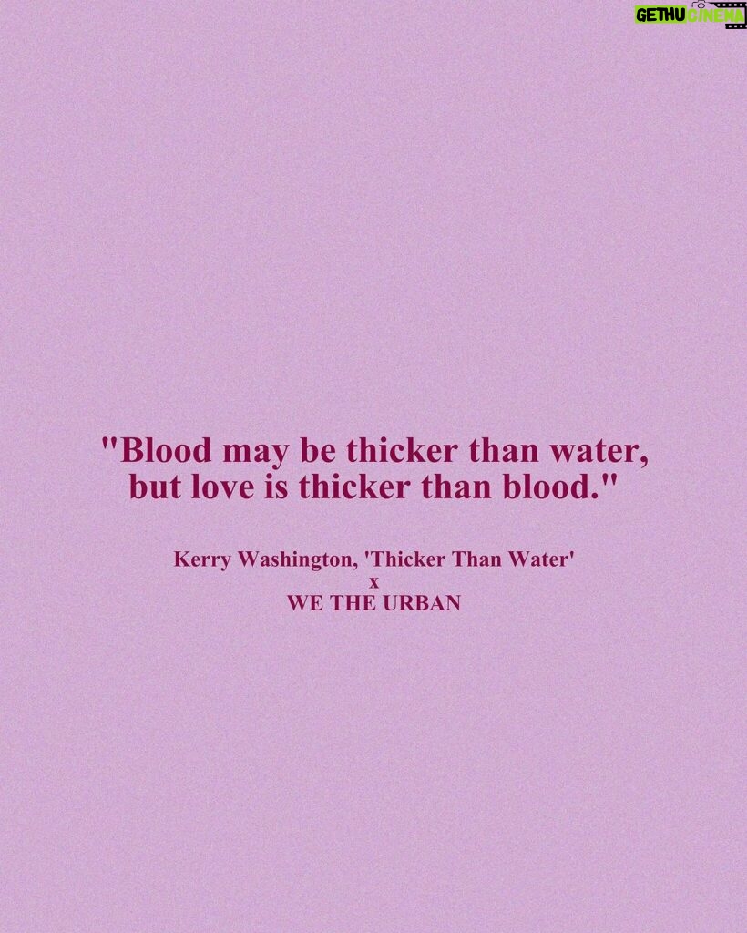 Kerry Washington Instagram - Today, the incomparable @KerryWashington joins us to share nine beams of wisdom from her beautifully intimate memoir, 'Thicker than Water.' This is a must-read for anyone who has ever asked themselves”: “Who Am I?” “What is my truest and most authentic self?” or “How do I find a deeper sense of connection and belonging?” Within its pages, Kerry bares her soul, recounting moments that tore her identity apart, and the revelations that pieced it back together. Guided by mentors, and fortified by self-belief, she stepped into stardom, political advocacy, and, above all, deep self-understanding. It's not just a memoir, but a blueprint for anyone seeking clarity in their own stories. As we navigate our own paths, may her journey of rediscovery and resilience remind us all of the power within, the strength of authenticity, and the undeniable beauty of self. Don't miss out; grace your bookshelf and spirit with 'Thicker than Water.’ Find out where at kerrywashingtonbook.com 🧡